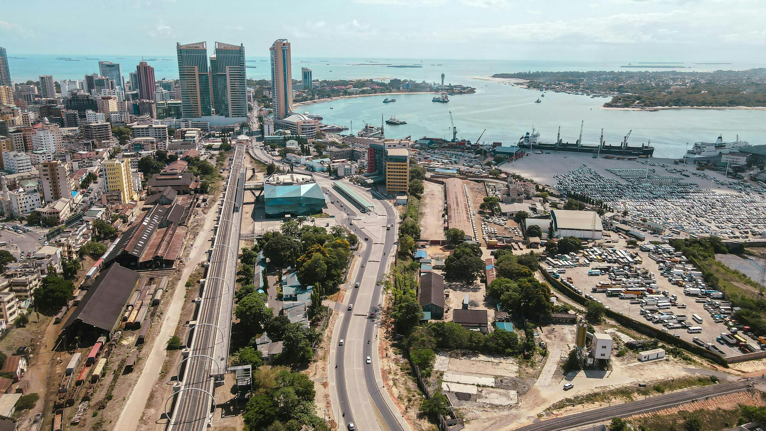 View of Dar es Salaam